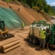 Equipamentos em obras de bioengenharia e suas funções