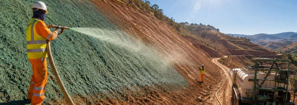 Recuperação vegetal sob sol intenso: desafios técnicos